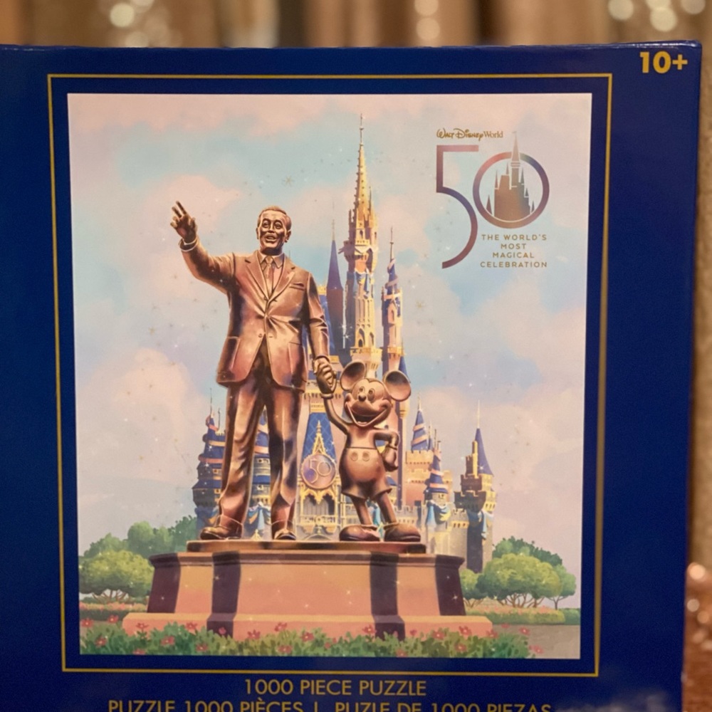 Disney 50th Anniversary puzzle from Magic Kingdom